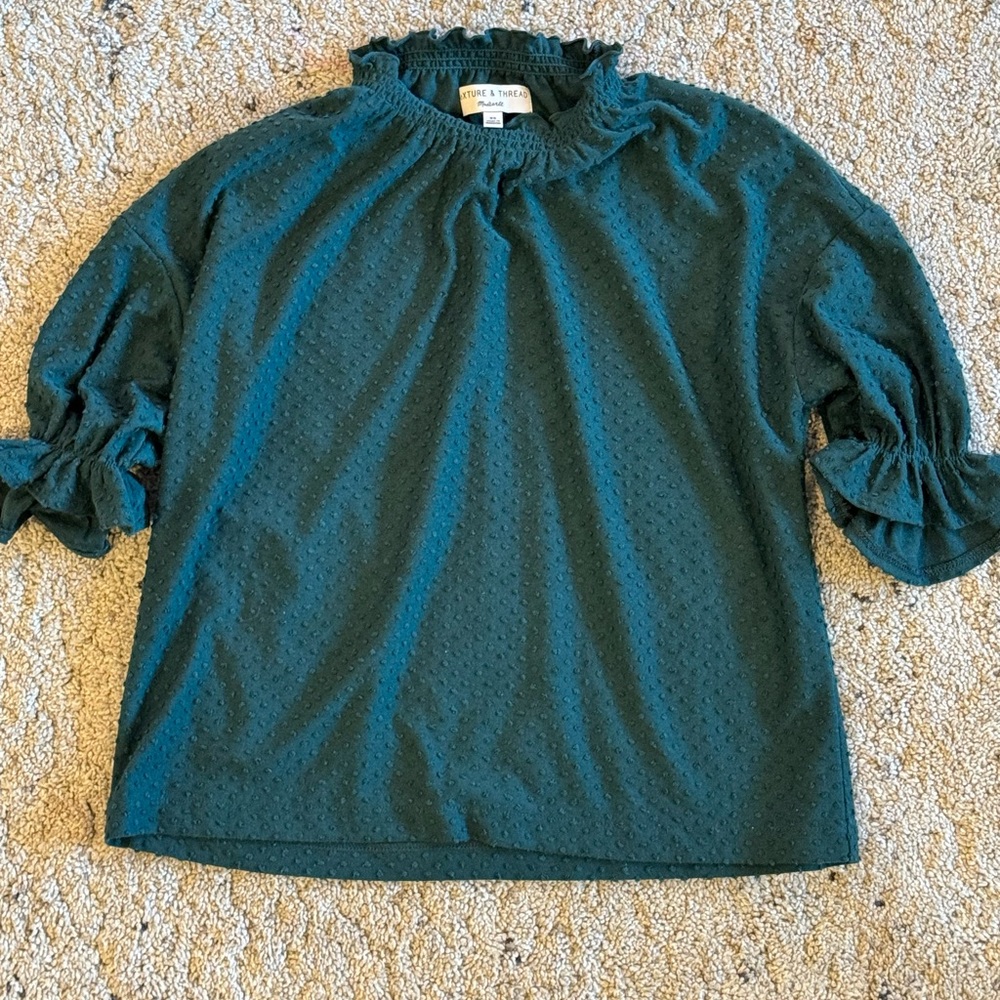 Madewell Green Top